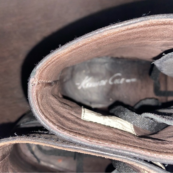 Great Kenneth Cole boots leather sole size 8 - Picture 3 of 3